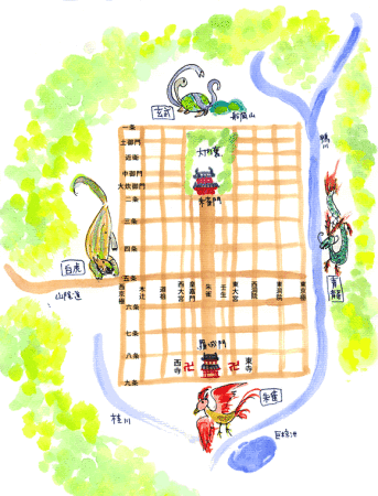 四神相応之地とは？京都・観光文化検定三級合格ガイド！